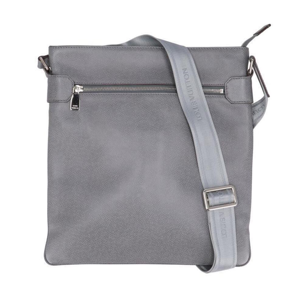 Louis Vuitton Sasha Taiga Glacier Leather Gray